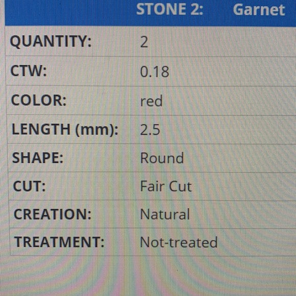 Made USA Delicate Beauty SS925 amethyst garnetRing - Picture 16 of 16